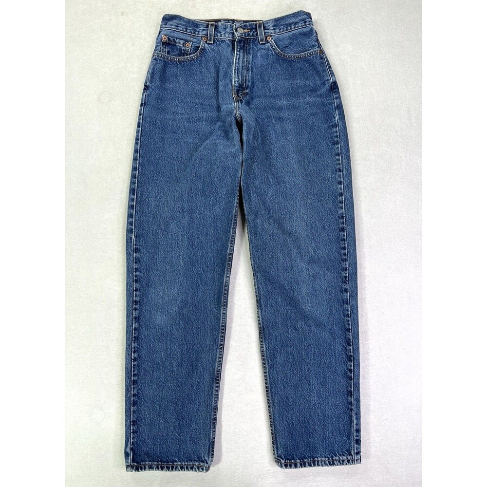 Vtg Levi's 560 Jeans Loose Mom Fit High Rise Straight Womens Size 10 (29x31) USA - Picture 1 of 12